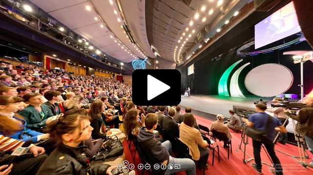 3D панорама с открытия Интерры 2012, Новосибирский академический молодежный театр Глобус